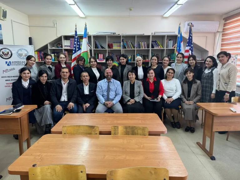 Urgench classroom strategy workshop