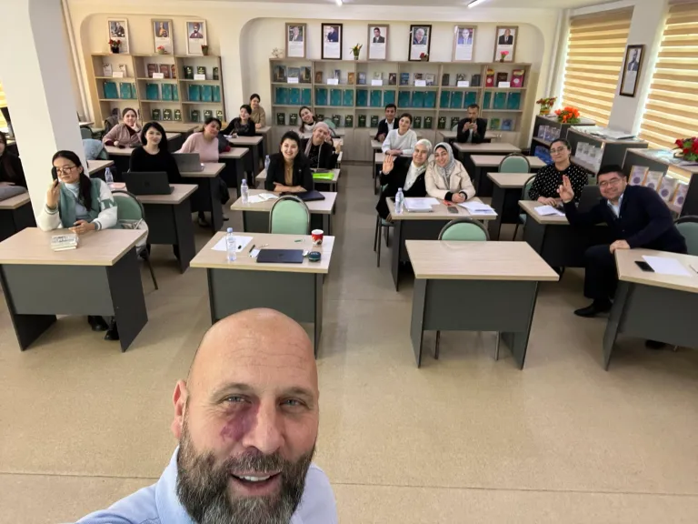 Bukhara training workshop classroom