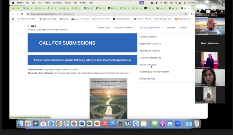 Alikhan Bokeikhan webinar screen